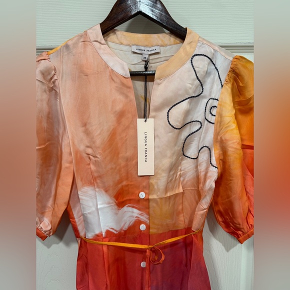 LINGUA FRANCA Psili Amos Dress $775 NEW With tag